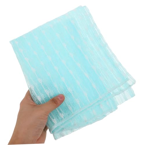 Toalla de baño larga exfoliante para limpiar profundamente la espalda y la cara en la ducha 5