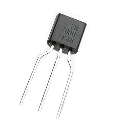 Fairchild Semiconductor 2N7000 N Channel Mosfet, 60V, 200Ma, To-92 (10 Pieces) #TOP12