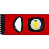 Proline HD Poziomica aluminiowa, 2 libelle (0°/90°), precyzyjna poziomice do budowy i montażu, dokładność 0,5 mm/m, frezowana krawędź pomiarowa, malowana proszkowo – różne długości