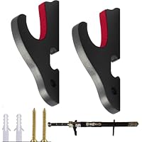 Soporte de Pared para Espada Katana, Juego de 2 Ganchos