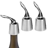 Weinverschluss, 2 Stück Flaschenverschluss, Edelstahl...