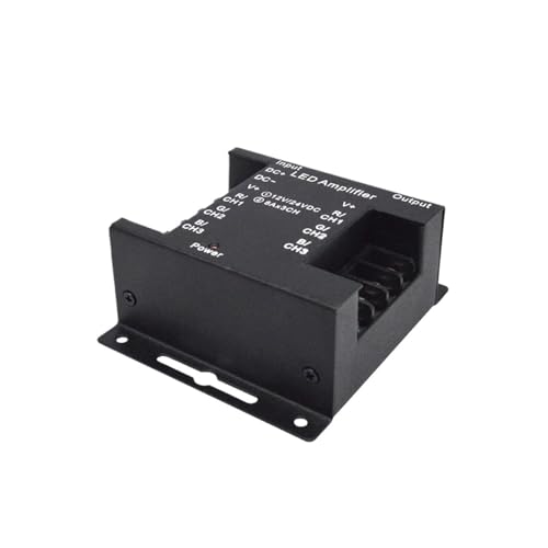 Répéteur de puissance LED RGB 8Ax3CH pour synchronisation parfaite