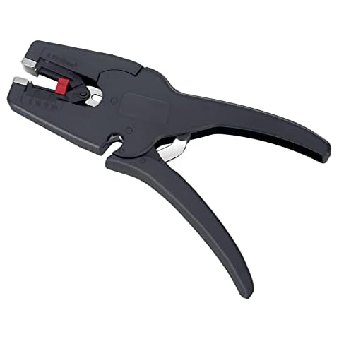 Abisolierzange Kabelschneider, Selbsteinstellende Abisolierzange Handwerkzeug für Elektriker, DIY, Professionelle Drahtschere 0,03-10 mm Cover