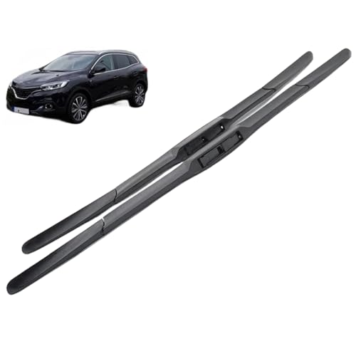 Essuie-glaces avant pour Renault Kadjar 2015-2023 | Kit balais 26 + 17 pouces