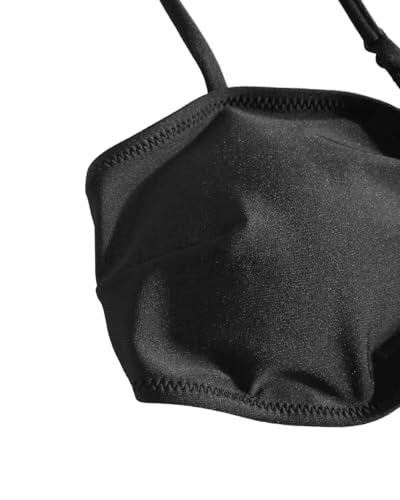 VOLAFA Women's Triangle Bikini Sets Tie Sexy Thong Solid Cheeky Swimsuit Brazillian Two Piece Bathing Suit4