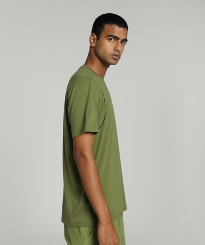 Puma Men's Polyester Regular Fit T-Shirt