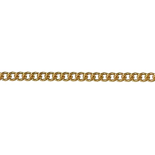 Chaîne gourmette diamantée en Plaqué Or 18k, l'élégance d'un bijou mixte durable
