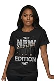 The New Edition Way Tour T-Shirt, Concert Merch Memorabilia Best Friend Matching tee Shirt (US, Alpha, Large, Regular, Regular, Black)