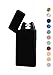 Produktbild TESLA Lighter T05 Lichtbogen Feuerzeug, Plasma Double-Arc, elektronisch wiederaufladbar, aufladbar mit Strom per USB, ohne Gas und Benzin, mit Ladekabel, in edler Geschenkverpackung, Schwarz