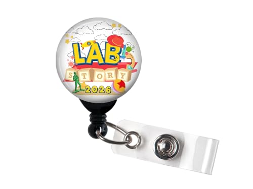 Lab Week 2026, Lab Story Army Man, Retractable Badge Reel, Lab Tech Badge, Laboratory Tech, Med Lab...