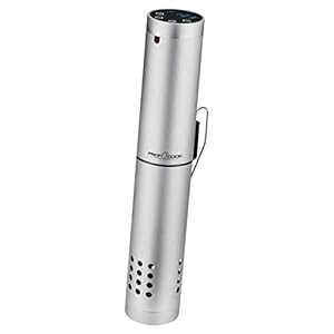 ProfiCook® Sous Vide Garer | WIFI | 0°C – 90°C | Wasserumwälzung 7–8 l/min. | 1000 Watt | Automatikprogramme | Aluminium-Gehäuse | LED-Multifunktionsdisplay | Abschaltautomatik | PC-SV 1159