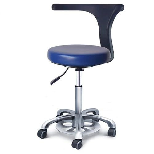 椅子 医療用スツール メディカルスツール 歯科助手用スツール 高さ調節可能 PUレザー 回転式 耐荷重200kg 医療用サロンチェア(C1)