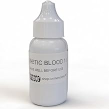 Crime Scene Synthetic Blood Fluoresces When Used with luminol, 1 Ounce