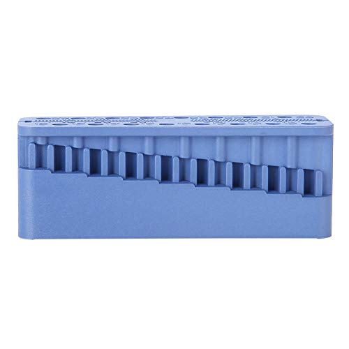 Dental Endo Block Files Measuring Tools Endodontic Ruler Test Board, Professional Dental Measuring Instruments, Used In Root Canal Measurement(Dark Blue) #TOP7