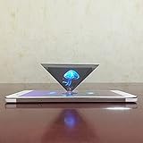 proyector de holograma 3d led 8gb wifi resolucion (512x512) Es adecuado para artículos individuales con detalles ricos o estructura interna, como relojes famosos, coches famosos, joyas, productos industriales, personajes, dibujos animados, etc., que dan la impresión de ser completamente tridimensional.