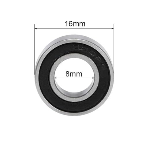 Roulements rigides à billes 688 2RS étanches pour roller et skate - 6