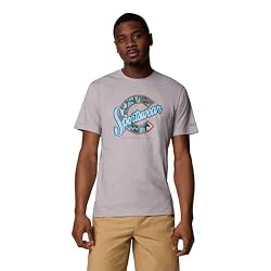 Columbia Hombre Camiseta, M Rapid Ridge Graphic