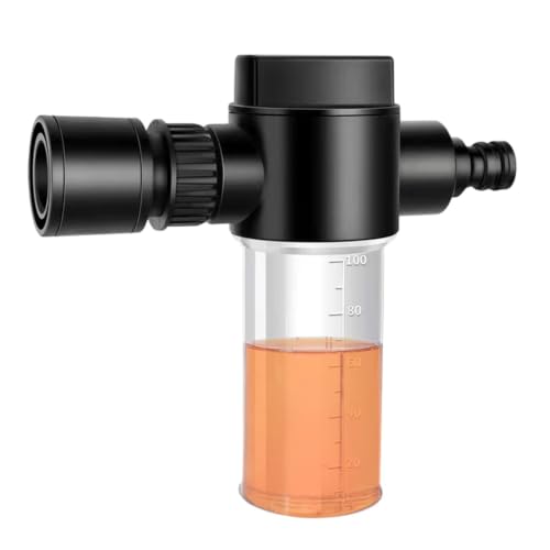 Cañón de Espuma para Hidrolavadora 100 ml Accesorio Jardinería Ajustable