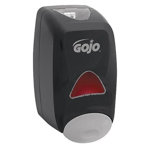 GOJO FMX-12 Push-Style Foam Soap Dispenser, Black, 1250 mL - 5155-06