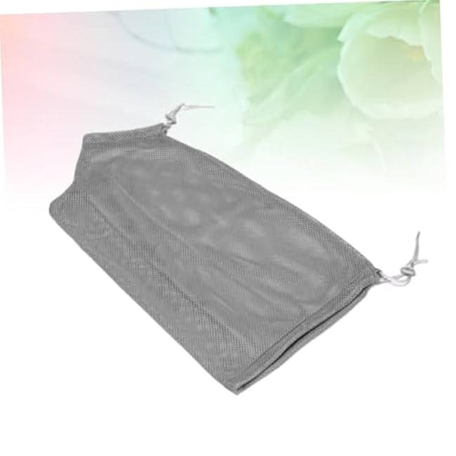 Multi-Function Cat Grooming Bag Grey Breathable Mesh for Bathing Nail Trimming Medication Feeding with Easy Control Pull Rope Suitable for Cats and Kittens-gCVSnzg0