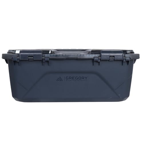 Gregory Alpaca 45L Waterproof Gear Organization/Camping Gear Box with Transparent Removeable Lid, Slate Blue4