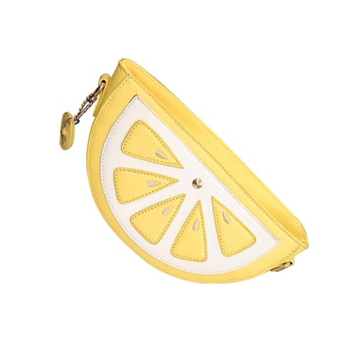 Sac drôle forme de fruit citrons et pochette bandoulière femme originale