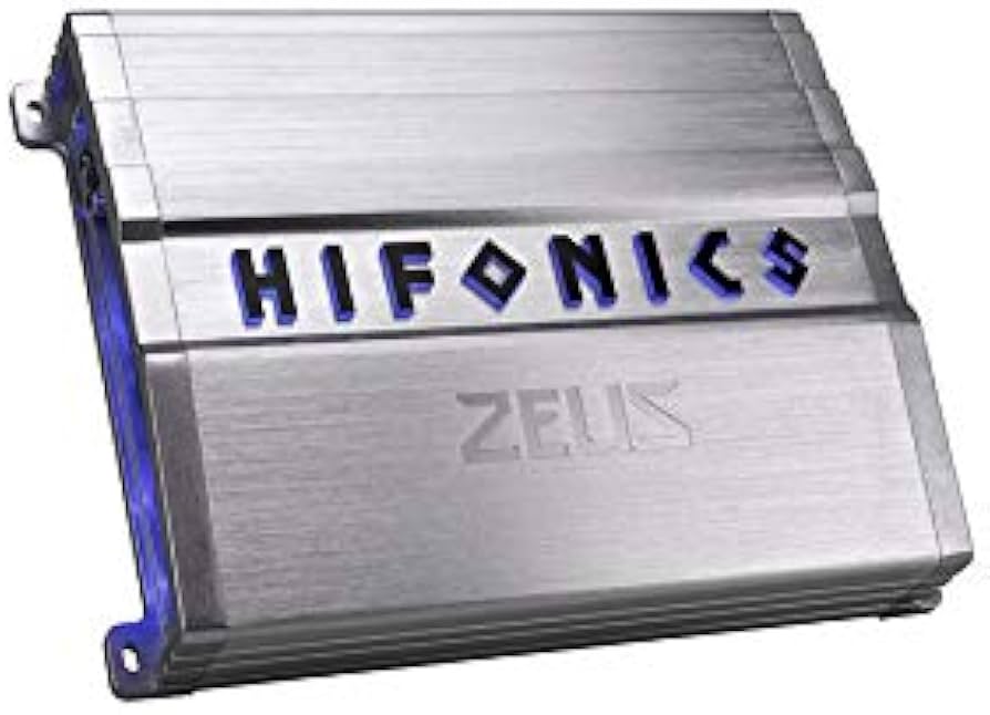Amazon.com: Hifonics ZG-600.4 Zeus Gamma 4 Channel Super A/B Class