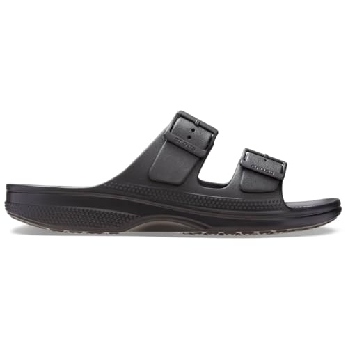 Crocs Womens Classic Saturday Sandals Black 8 Medium