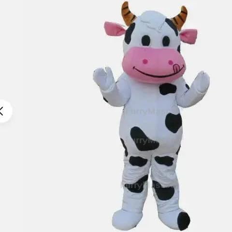Adult Sport Cow Suit Animal Mascot Costume Party Carnival Costumes