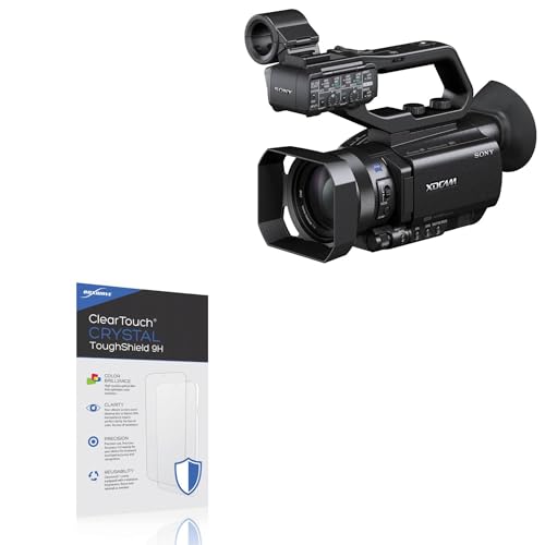BoxWave Screen Protector Compatible With Sony PXW-X70 - ClearTouch Crystal ToughShield 9H (2-Pack), Clear 9H Tough Flexible Film Screen Protector