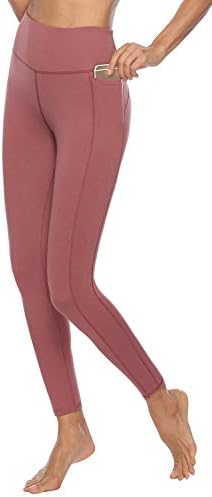 JOYSPELS Women's High Waisted Gym Leggings - Tummy Control Yoga Pants Full Length or 7/8 Length Leggings with 2 Side Pockets for Gym, Yoga, Workout, Running, Daily Leisure