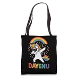 Dayenu Unicorn Dabbing Tote Bag