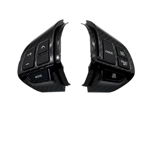 Boutons commandes au volant Mitsubishi Pajero Sport Lancer CX CY régulateur vitesse carbone