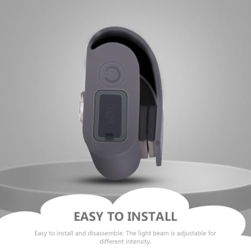 Lámpara portátil LED Operitacx con clip magnético y carga USB C 6