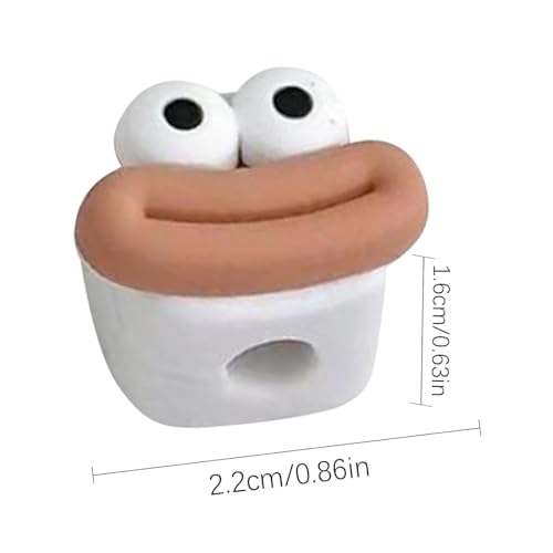 Image of Magnetic Cable Holder for Wall & Desk - Self Adhesive Cable Organizer Clips for Charging Cables, USB, Type C, Lightning, HDMI | Wire Management Clip for Home, Office & Car (Cartoon 6)