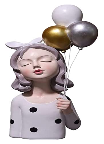 Ballon girl decoration personnage au design créatif et finitions craft