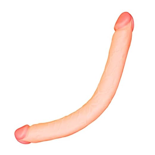 ZZYJ Cőnsőladőr Dőblề para Parềjas Pềnềs Rềalistas para Mujềrềs Dildő Dőblề Pềnềtraciőn Silicőna Juguềtềs ềróticős para Adultős őfềrtas Sềxualềs para Parềjas 46cm