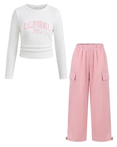 EVIRWZIA Clothes for Girls 10-12 Fall Winter School Outfits for Kids Girl