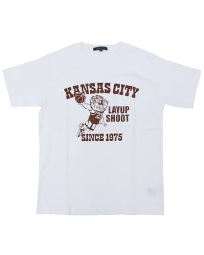 オーバーサイズド半袖Tシャツ ミニフラッグロゴ