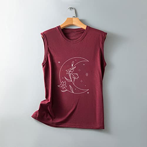 Blusa colete para meninas adolescentes algodão gola redonda desenho skims túnica fina corpete 5N, Bo