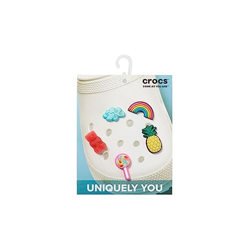 Image of Crocs Jibbitz 5-Pack Trendy Shoe Charms | Jibbitz for Crocs