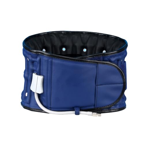 Dispositivo de tracción de espalda inflable con soporte lumbar inferior