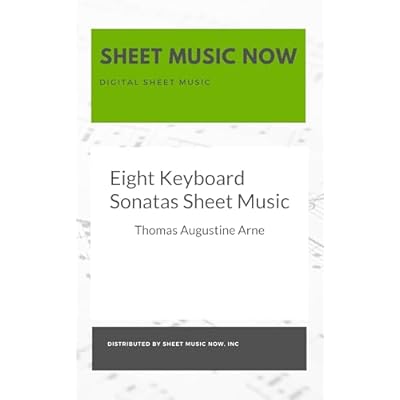 Eight Keyboard Sonatas Sheet Music