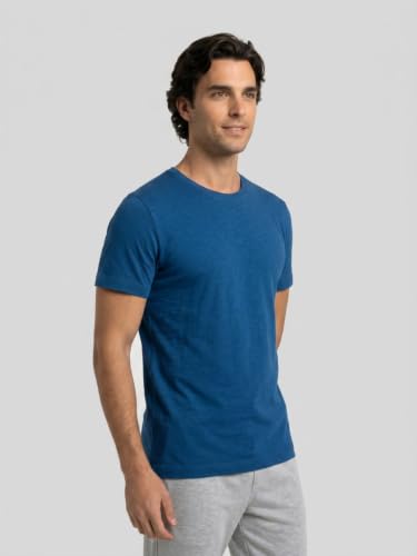 Image of Park Avenue Men Regular Fit Solid Pattern Pure Cotton Round Neck T-Shirt