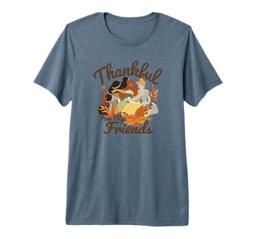 T-shirt Disney Princess Thanksgiving premium anti-déformation pour l'automne