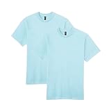 Gildan Hammer Adult T-Shirt, 2-Pack, Style GH000, Chambray (2-Pack), Small