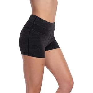 Women’s Merino Wool Yoga Short – Mid Weight