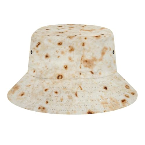 Image of Food Golden Corn Bucket Hats Unisex Washed Cotton Lightweight Outdoor Summer Beach Sun Hats Men Women Bucket Hat for Travel