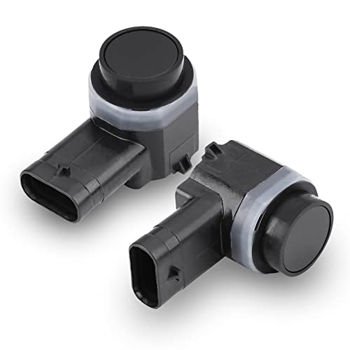 Keenso Sensor de estacionamiento de marcha atrás, sensores de estacionamiento de coche, sensor de ayuda PDC para parachoques delantero y trasero para MK6 Focus MK3 Kuga MK4 (2 unidades), popular, 2 PC