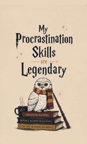 Funny Procrastination Skills Notebook A5